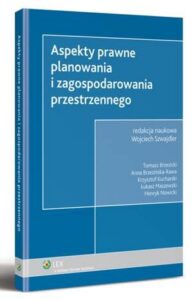 Okładka: Aspekty prawne planowania i zagospodarowania przestrzennego