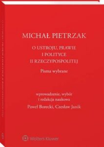 Okładka: O ustroju, prawie i polityce II Rzeczypospolitej