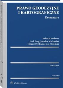Okładka: Prawo geodezyjne i kartograficzne. Komentarz