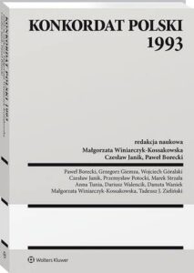 Okładka: Konkordat polski 1993