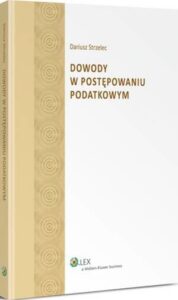 Okładka: Dowody w postępowaniu podatkowym