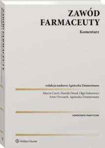 Okładka: Zawód farmaceuty. Komentarz praktyczny