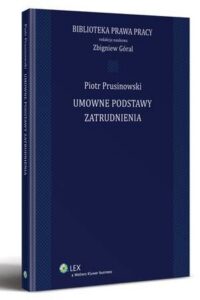 Okładka: Umowne podstawy zatrudnienia