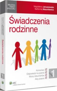 Okładka: Świadczenia rodzinne
