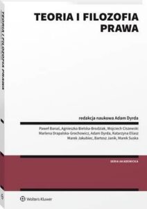 Okładka: Teoria i filozofia prawa