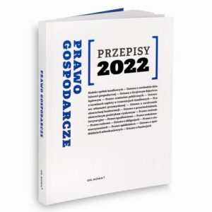 Okładka: Przepisy 2022 Prawo gospodarcze