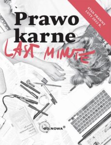 Okładka: Last Minute Prawo karne 2022