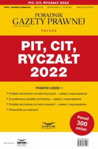 Okładka: Pit Cit Ryczałt 2022. Podatki-Przewodnik po zmianach 1/2022
