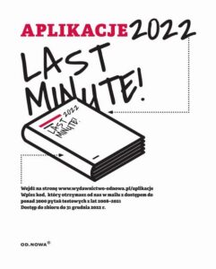 Okładka: Aplikacje Last Minute 2022