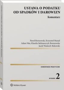 Okładka: Ustawa o podatku od spadków i darowizn. Komentarz