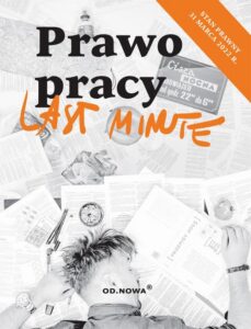 Okładka: Last Minute prawo pracy 2022