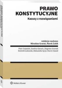 Okładka: Prawo konstytucyjne. Kazusy z rozwiązaniami
