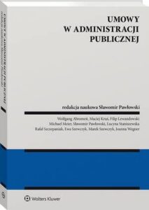 Okładka: Umowy w administracji publicznej