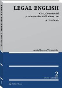Okładka: Legal English. Civil, Commercial, Administrative and Labour Law