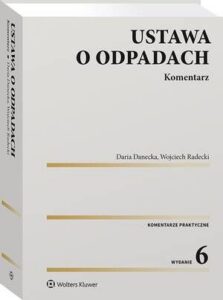 Okładka: Ustawa o odpadach. Komentarz