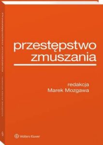 Okładka: Przestępstwo zmuszania