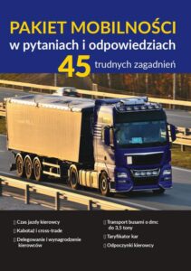 Okładka: Pakiet mobilności w pytaniach i odpowiedziach. 45 trudnych zagadnień