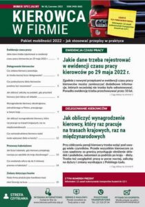 Okładka: Pakiet mobilności 2022 – jak stosować przepisy w praktyce