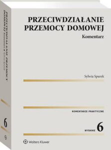 Okładka: Przeciwdziałanie przemocy domowej. Komentarz