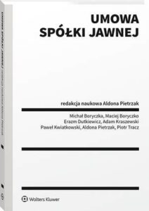 Okładka: Umowa spółki jawnej