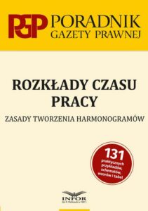 Okładka: Rozkłady czasu pracy. Zasady tworzenia harmonogramów