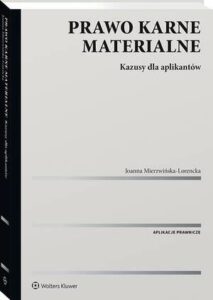 Okładka: Prawo karne materialne. Kazusy dla aplikantów