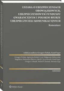 Okładka: Ustawa o ubezpieczeniach obowiązkowych, Ubezpieczeniowym Funduszu Gwarancyjnym i Polskim Biurze Ubezpieczycieli Komunikacyjnych