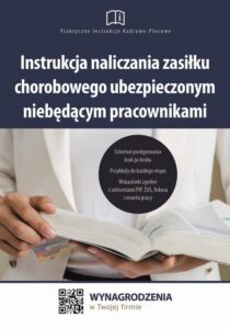 Okładka: Instrukcja naliczania zasiłku chorobowego ubezpieczonym niebędącym pracownikami