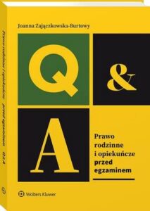 Okładka: Prawo rodzinne i opiekuńcze. Przed egzaminem