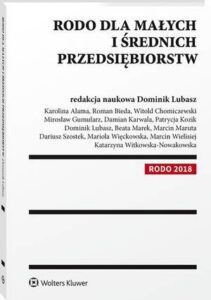 Okładka: RODO dla małych i średnich przedsiębiorstw