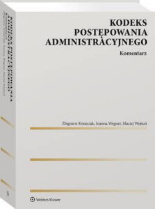 Okładka: Kodeks postępowania administracyjnego. Komentarz