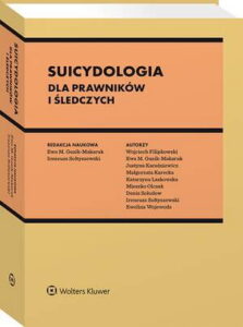 Okładka: Suicydologia dla prawników i śledczych