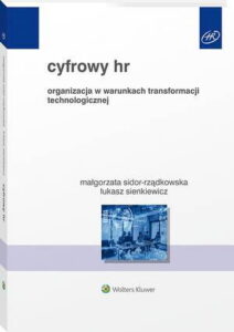 Okładka: Cyfrowy HR. Organizacja w warunkach transformacji technologicznej