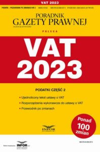 Okładka: VAT 2023. Podatki-Przewodnik po zmianach 2/2023