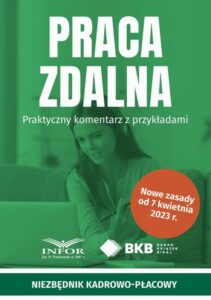 Okładka: Praca zdalna. Praktyczny komentarz z przykładami
