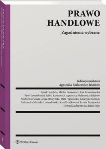 Okładka: Prawo handlowe. Zagadnienia wybrane