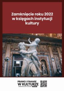 Okładka: Zamknięcie roku 2022 w księgach instytucji kultury