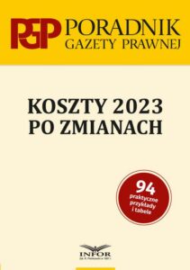 Okładka: Koszty 2023 po zmianach