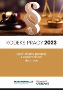 Okładka: Kodeks pracy 2023 - zmiany z 26.04.2023r.