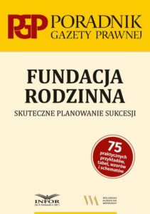 Okładka: Fundacja rodzinna. Skuteczne planowanie sukcesji