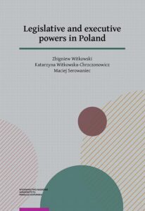 Okładka: Legislative and executive powers in Poland