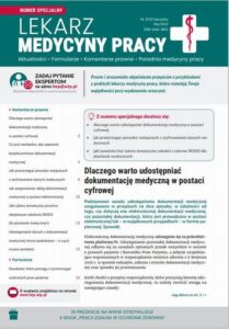 Okładka: LEKARZ MEDYCYNY PRACY 2/2023