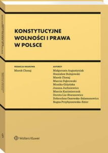 Okładka: Konstytucyjne wolności i prawa w Polsce