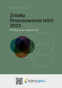 Okładka: Źródła finansowania NGO 2023. Praktyczne wskazówki