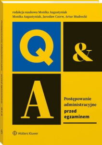 Okładka: Postępowanie administracyjne. Przed egzaminem