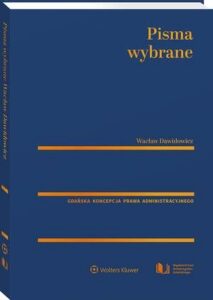 Okładka: Wacław Dawidowicz. Pisma wybrane