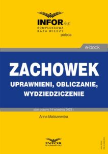 Okładka: Zachowek.Uprawnieni, obliczanie, wydziedziczenie