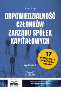 Okładka: Odpowiedzialność członków zarządu spółek kapitałowych Wydanie 2