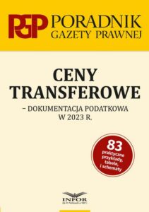 Okładka: Ceny transferowe - dokumentacja podatkowa w 2023 r