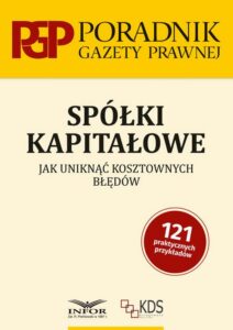 Okładka: Spółki kapitałowe Jak uniknąć kosztownych błędów